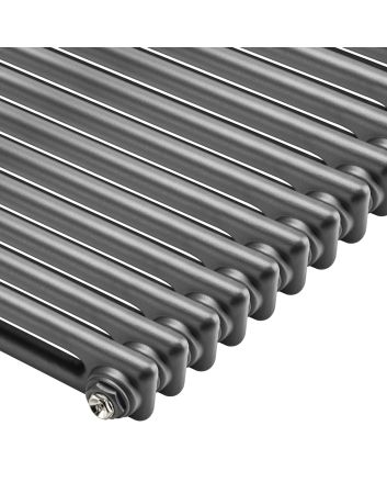 600 x 1508mm Anthracite Horizontal Traditional 2 Column Radiator