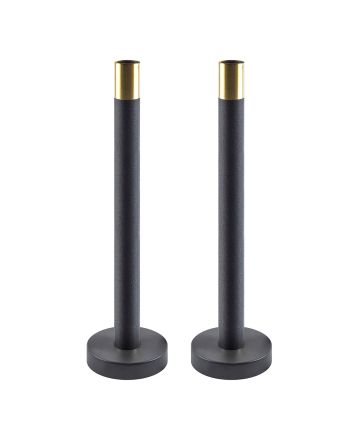 Anthracite Radiator Pipe Sleeving Kit / Pipe Set
