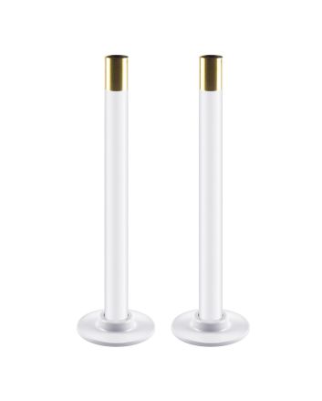 White Radiator Pipe Sleeving Kit / Pipe Set