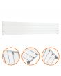 280mm x 1600mm White Single Flat Panel Horizontal / Landscape Radiator