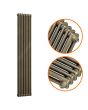 1500 x 383mm Antique Brass Vertical Traditional 2 Column Radiator