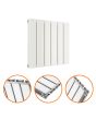400 x 420mm White Double Flat Panel Horizontal Radiator
