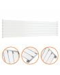 420mm x 1780mm White Single Flat Panel Horizontal / Landscape Radiator