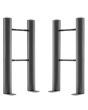 Anthracite Floor-Mounting Radiator Feet