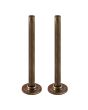 Antique Brass Radiator Pipe Sleeving Kit / Pipe Set