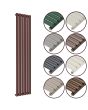 1600 x 236mm 'Pick A Pastel' Single Oval Tube Vertical Radiator