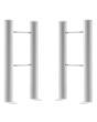 White Floor-Mounting Radiator Feet