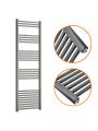 1600 x 500mm Straight Anthracite Heated Towel Rail