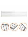 280mm x 1600mm White Double Flat Panel Horizontal / Landscape Radiator