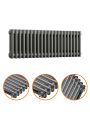 300 x 1013mm Anthracite Horizontal Traditional 2 Column Radiator