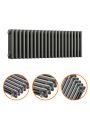 300 x 1013mm Anthracite Horizontal Traditional 3 Column Radiator