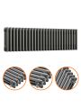 300 x 1193mm Anthracite Horizontal Traditional 3 Column Radiator