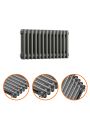 300 x 608mm Anthracite Horizontal Traditional 2 Column Radiator