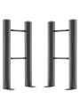 Anthracite Floor-Mounting Feet For Traditional Radiators