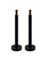 Black Radiator Pipe Sleeving Kit / Pipe Set