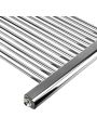 1600 x 500mm Straight Chrome Heated Towel Rail