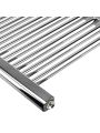 1600 x 500mm Straight Chrome Heated Towel Rail