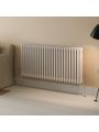 600 x 1193mm White Horizontal Traditional 3 Column Radiator