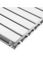 1600 x 280mm White Double Flat Panel Vertical Radiator 