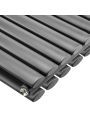 1780 x 354mm Anthracite Double Oval Tube Vertical Radiator 