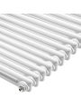 600 x 1508mm White Horizontal Traditional 2 Column Radiator