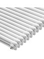 300 x 1193mm White Horizontal Traditional 3 Column Radiator