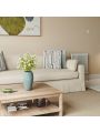 600 x 608mm White Horizontal Traditional 2 Column Radiator