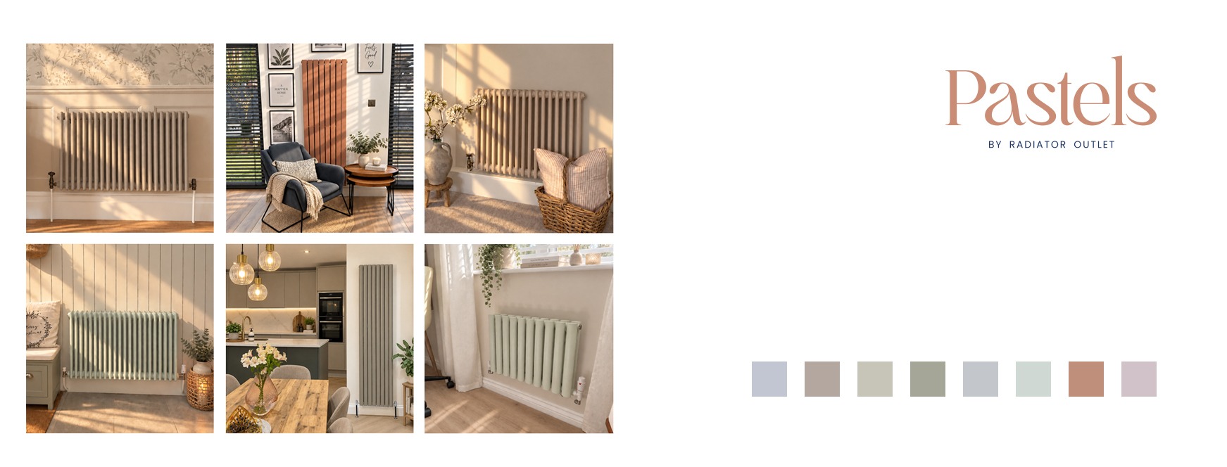 Pastels by Radiator Outlet