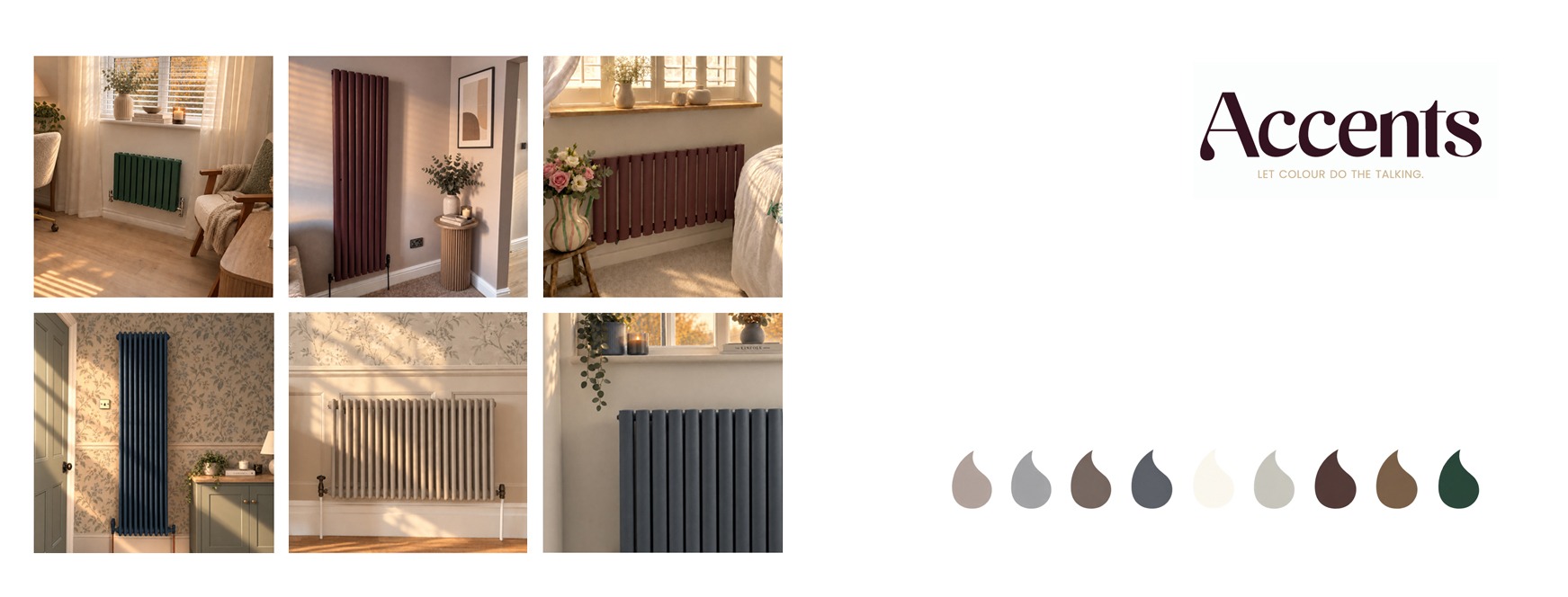 Accents by Radiator Outlet &mdash; let colour do the talking